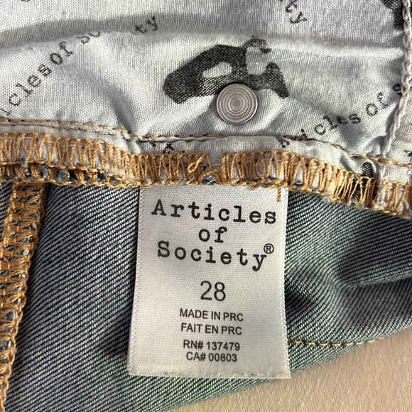 EUC • Articles of Society Carly Crop Skinny Jeans in Del Mar • Women’s 28 👖 - Picture 13 of 14